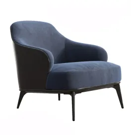 Leslie armchair minotti